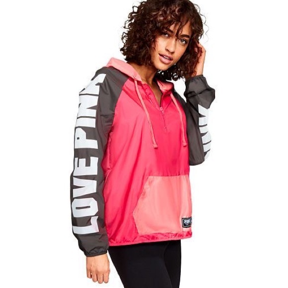 NWT Victoria’s Secret PINK Anorak Windbreaker Jacket | Size XS/S - Picture 15 of 15
